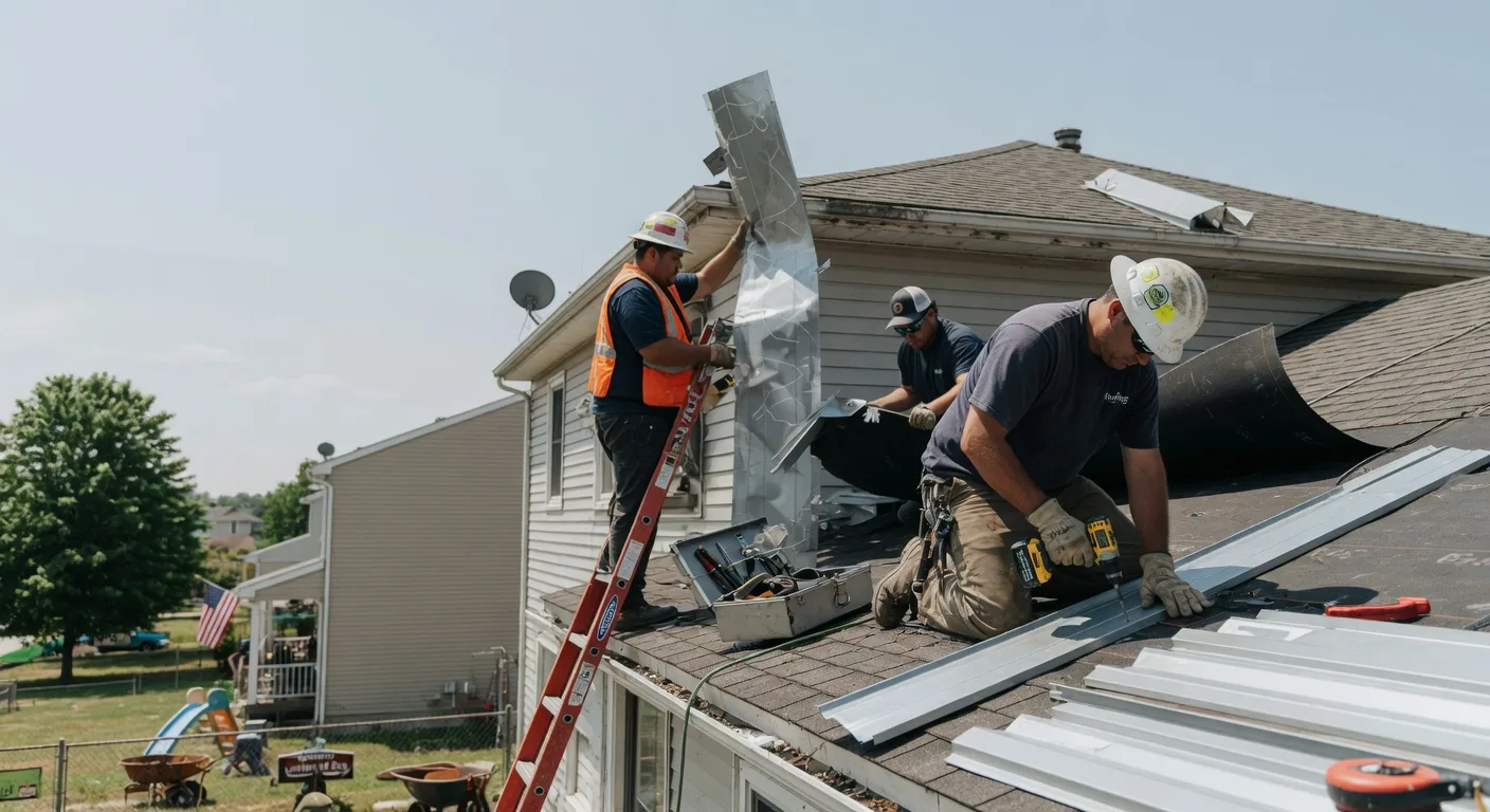 Metal Roofing Installation in Wallis, TX near me